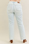 Judy Blue Full Size Destroy & Fray Hem Bootcut Jeans Plus Size