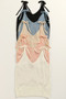 BiBi Tied Shoulder Solid Knit Top
