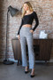 Heimish Full Size Plaid Flare Pants with Wide Waist Band Plus Size