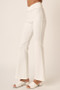 Mittoshop Surplice V Waist Flare Pants