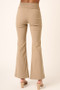 Mittoshop Surplice V Waist Flare Pants