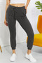 Blumin Apparel Full Size Easy Living Ribbed Joggers