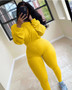 Women Fall Solid Color Long Sleeve Jumpsuit