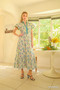 Umgee Mix Floral Midi Dress