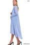 Zenana Mesh Open Front Cardigan