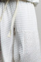 POL Patchwork Mixed Knit Wide Leg Pants