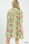 Umgee Abstract Print Mini Dress