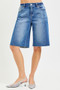 RISEN Raw Hem Slouchy Seamed Jorts