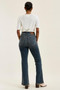 Judy Blue High Waist Double Button Frayed Hem Jeans