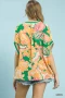 Umgee Abstract Print Oversized Top