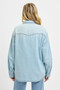 RISEN Western Yoke Style Relaxed Fit Denim Shirts