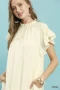 Umgee Ruffle Flutter Sleeve Dress