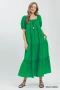 Umgee Textured Tiered Midi Dress