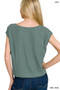 Zenana Linen Sleeveless Top