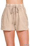 Zenana French Terry Acid Washed Relaxed Top & Short Set