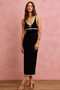 SO ME Knit Sweater Maxi Sleeveless Bodycon Resort Dress