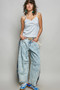 POL Floral Printed Lightweight Ribbed Knit Cami