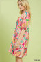 Umgee Paisley Print Mini Dress