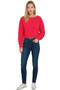 Zenana Fleece Boat-neck Sweatshirt