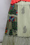 POL Printed Patchwork Embroidered Ruffled Skirt