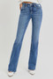 RISEN Full Size Tummy Control High Rise Straight Jeans Plus Size