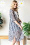 Heimish Full Size Leopard Open Front Cardigan Plus Size