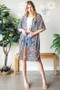 Heimish Full Size Leopard Open Front Cardigan Plus Size