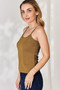 Basic Bae Full Size Round Neck Slim Cami Plus Size