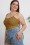 Basic Bae Full Size Round Neck Slim Cami Plus Size