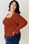Basic Bae Full Size Ribbed Long Sleeve T-Shirt