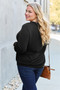 Basic Bae Full Size V-Neck Lantern Sleeve Top