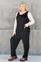 Double Take Full Size Sleeveless Straight Jumpsuit