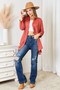 Culture Code Full Size Open Front Cardigan Plus Size