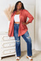 Culture Code Full Size Open Front Cardigan Plus Size
