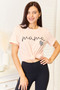 Simply Love MAMA Heart Graphic T-Shirt