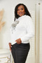 Simply Love Graphic Dropped Shoulder Round Neck Sweatshirt