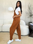 Double Take Full Size Sleeveless V-Neck Pocketed Jumpsuit