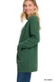 Zenana Open Front Sweater Cardigan