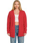 Zenana Open Front Sweater Cardigan