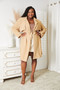 Culture Code Full Size Tied Trench Coat with Pockets