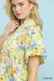 Umgee Watercolor Floral Top