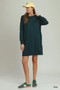 Umgee Side Crochet Zipper Detailed Dress