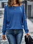 Knitting High Stretch Thermal Top Winter Fashion Casual T-Shirt