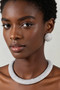 Disco Chain Choker Necklace Set 