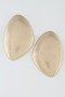 Polished Classic Plate Drop Earrings 