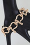 Polished Horseshoe Toggle Bracelet 
