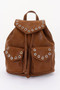 Vegan Leather Backpack 
