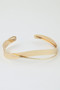 Polished Minimal Wrap Arm Cuff