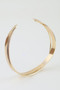 Polished Minimal Wrap Arm Cuff