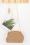 Twist Knot Woven Crossbody Bag